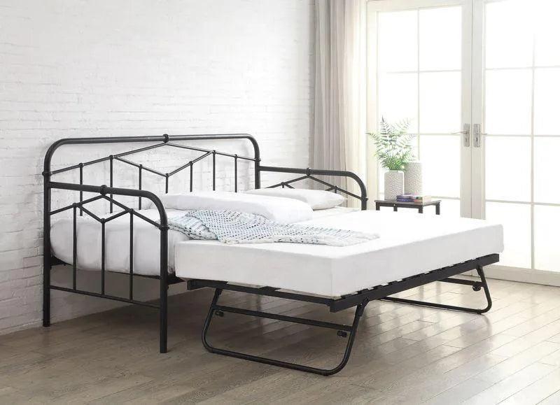 Axton Day Bed - Black or Antique Bronze